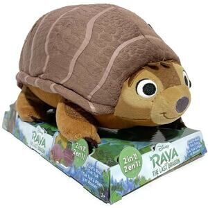 Disney Raya and The Last Dragon Fold'n Roll Tuk Tuk Plush Stuffed Animal New